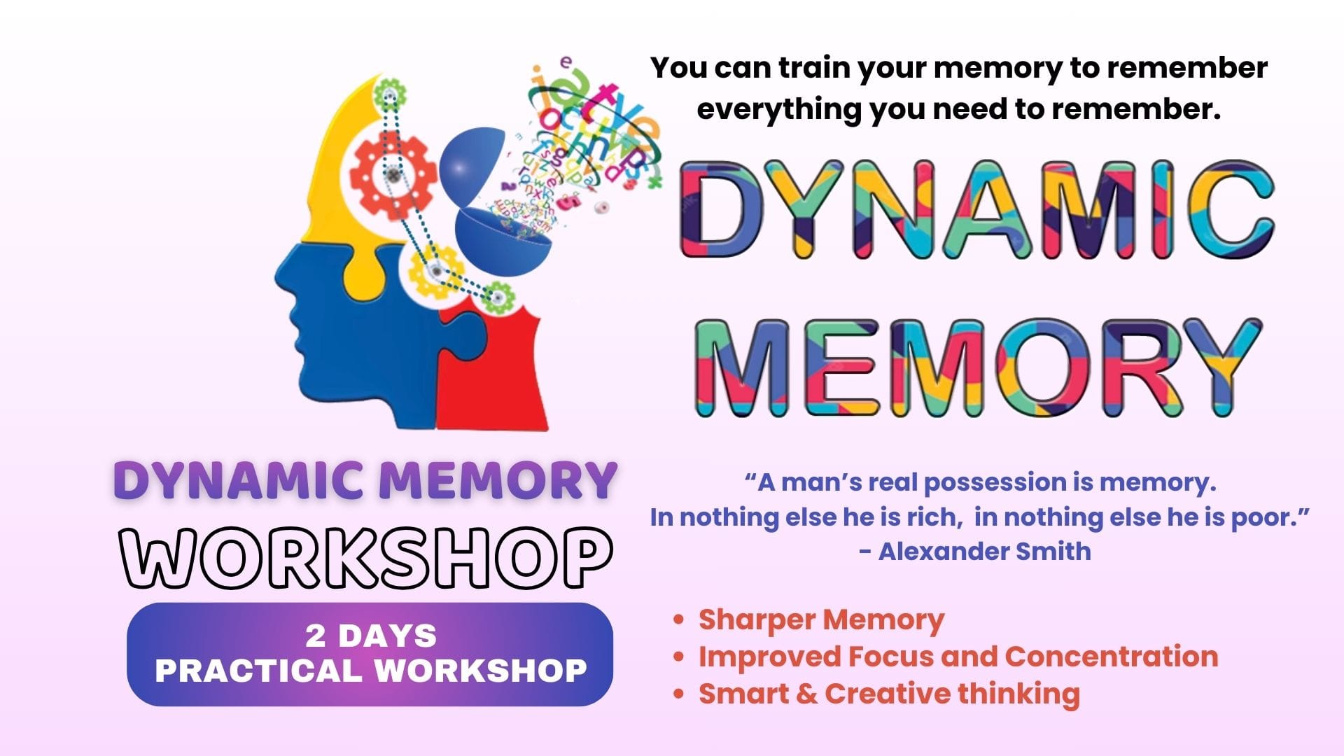 Dynamic Memory Workshop